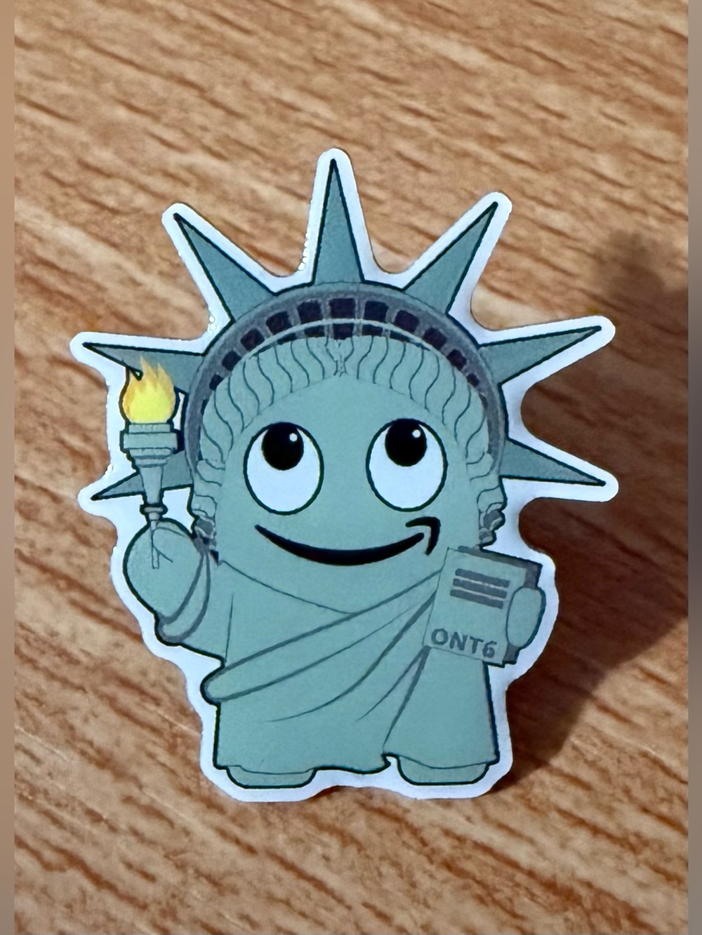 Amazon Employee Statue of Liberty ONT6 Peccy Pin